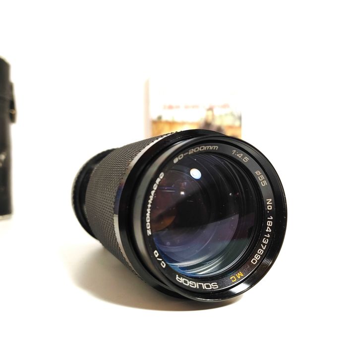 Obiektyw SOLIGOR MC C/D Zoom Macro 80-200mm 1:4.5 mocowanie Canon FD