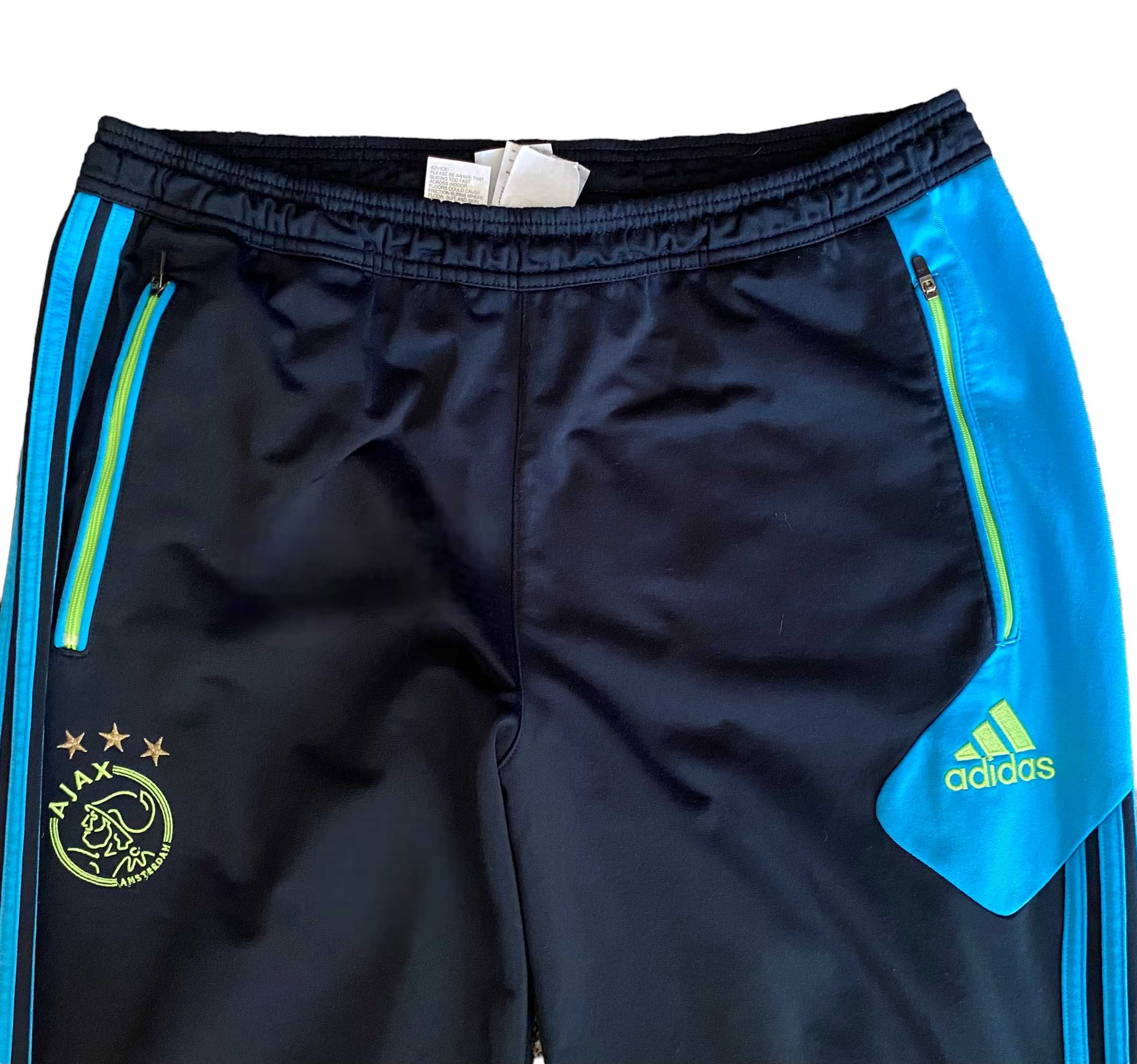 Adidas Ajax Amsterdam spodnie dresowe, rozmiar L, stan bardzo dobry