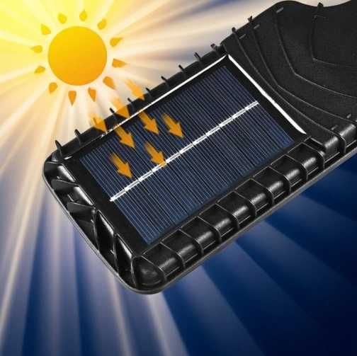 Lampa solarna led czujnik zmierzchu + pilot *DARMOWA DOSTAWA*