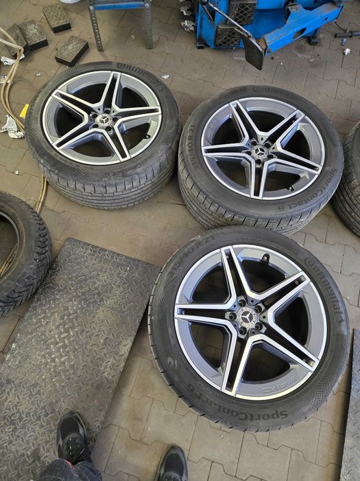 Felgi Mercedes GLS,GLE,EQS przód 21 tył 22