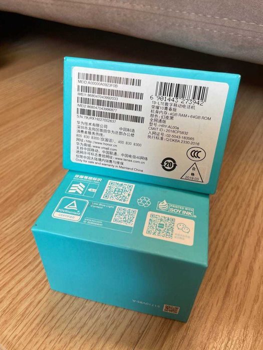 Huawei Honor 10 Lite (Youth Edition) 4RAM/64Gb ROM Blue/ под Китай