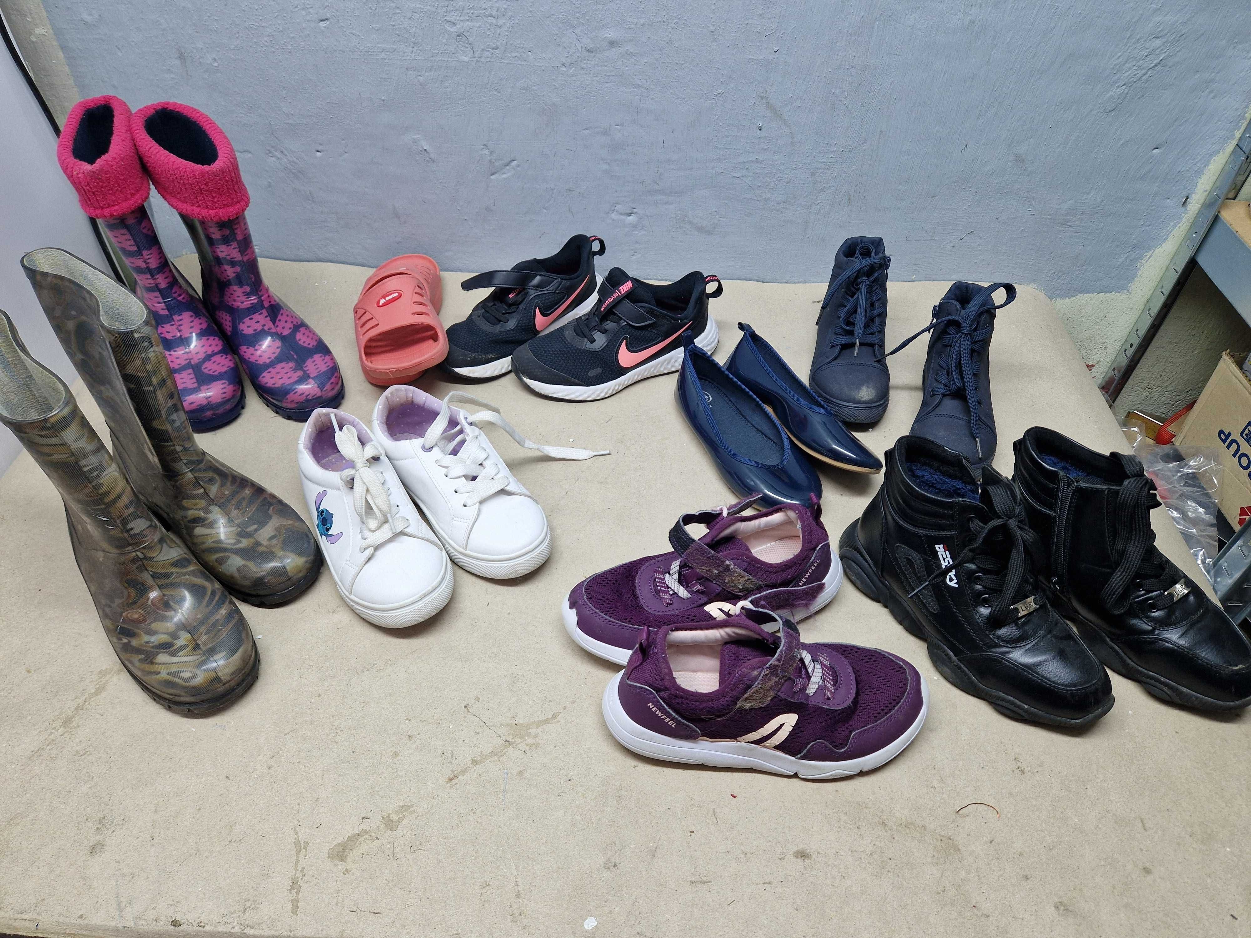Zestaw butów dla dziewczynki rozmiar 32-33