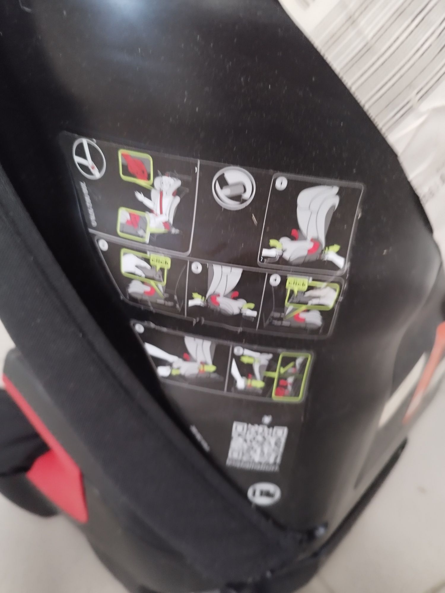 Cadeira auto Romer, com isofix