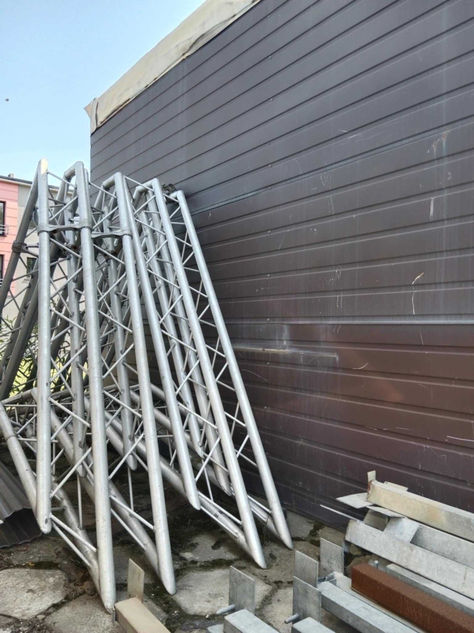Konstrukcja aluminiowa sceniczna ALSPAW 50mm trójkąty cena za 4 szt.