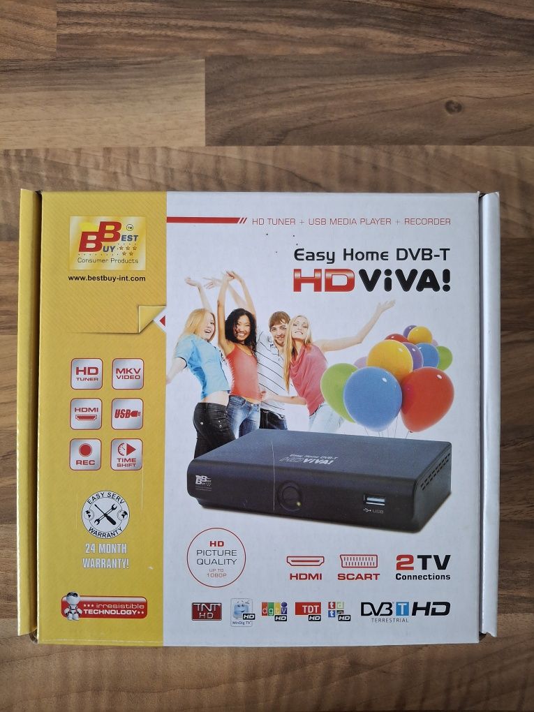 Dekoder telewizyjny tuner DVB T VIVA