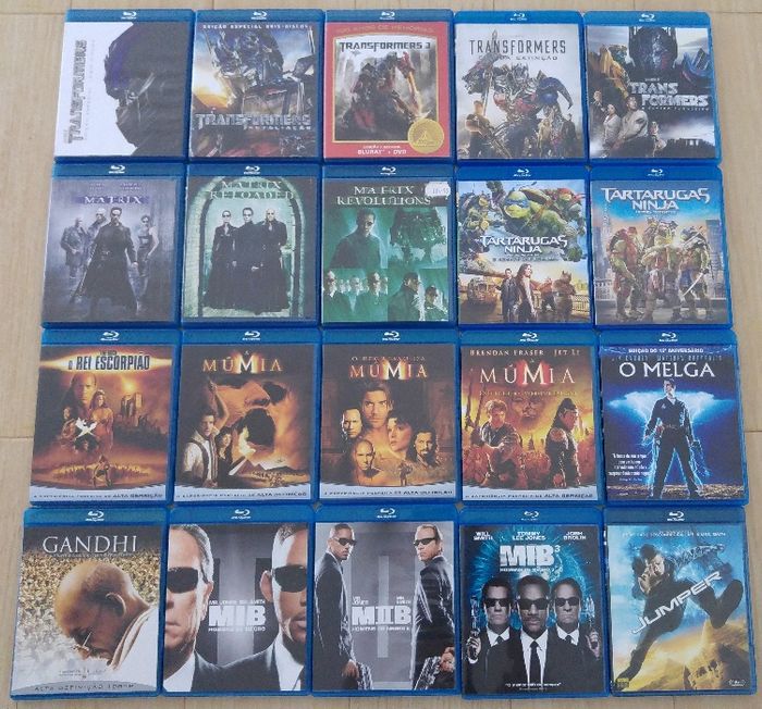 Conjunto de Blurays - Parte 1