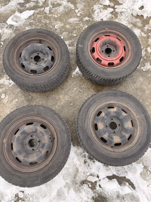 Felgi 4x118 z oponami 15” citroen peugeot