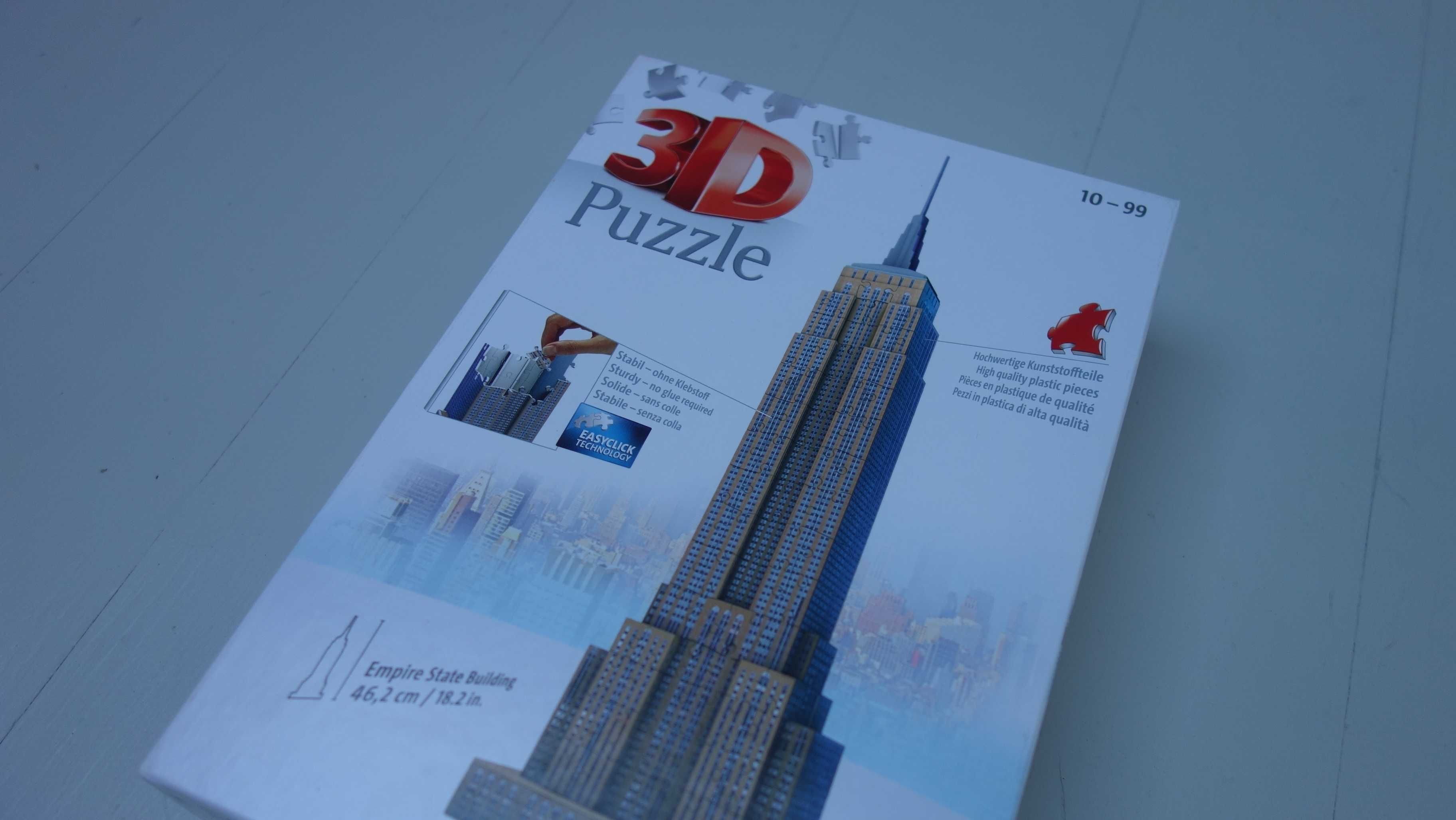Puzzle 3D Empire State Building. 216 elementów
