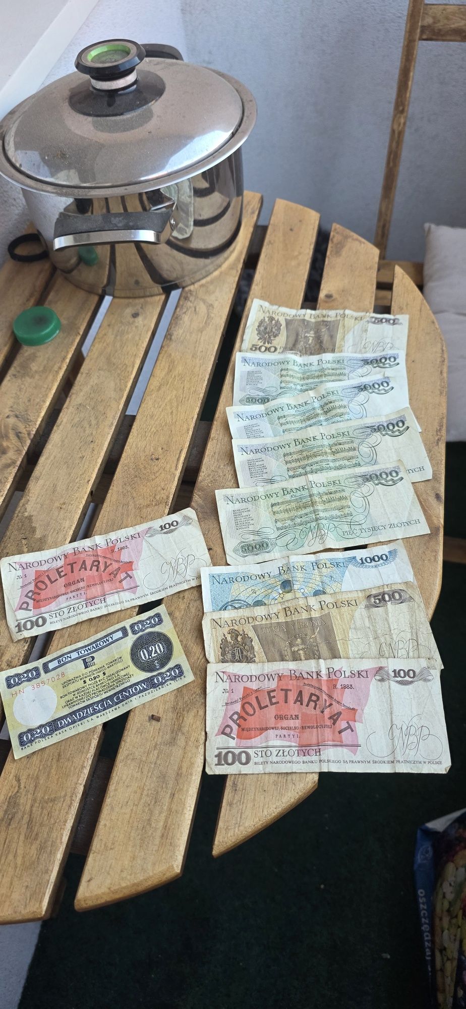 Banknoty z PRL (różne)