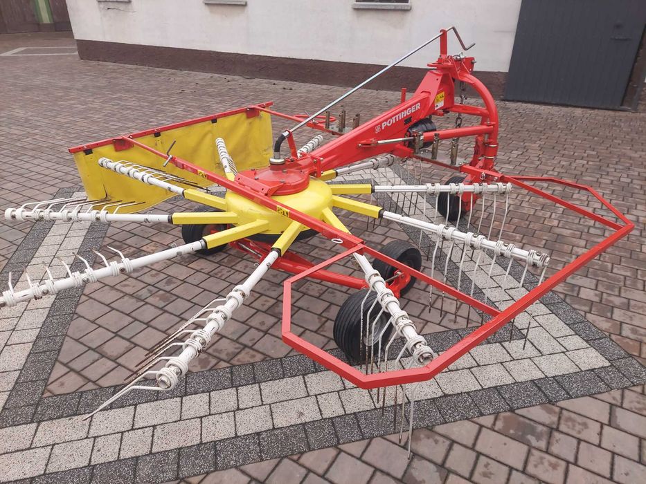 Zgrabiarka zagrabiarka POTTINGER euro top 340n  tandem