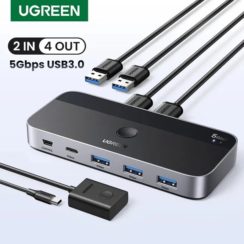 Ugreen KVM switch / hub USB 3.0