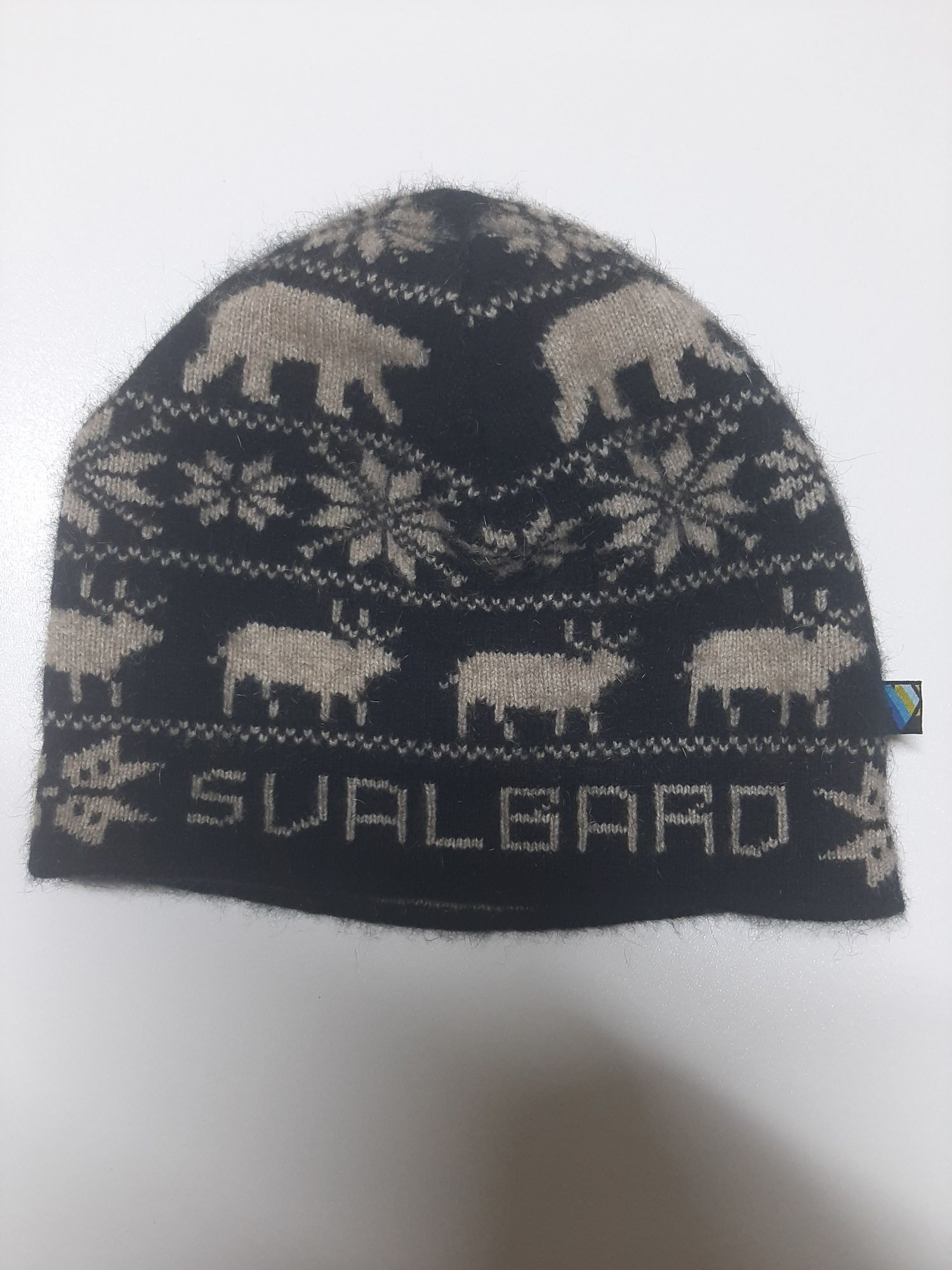 Шапка Svalbard (шерсть мериноса) Beanie (Black)