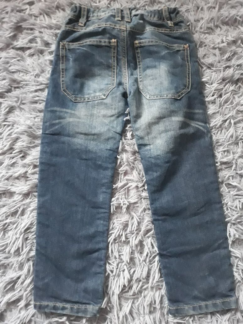 Spodnie jeansy 116