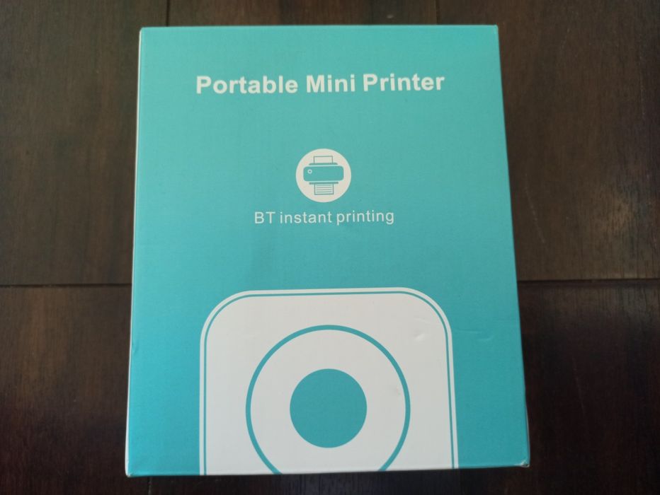 Przenośna mini drukarka termiczna