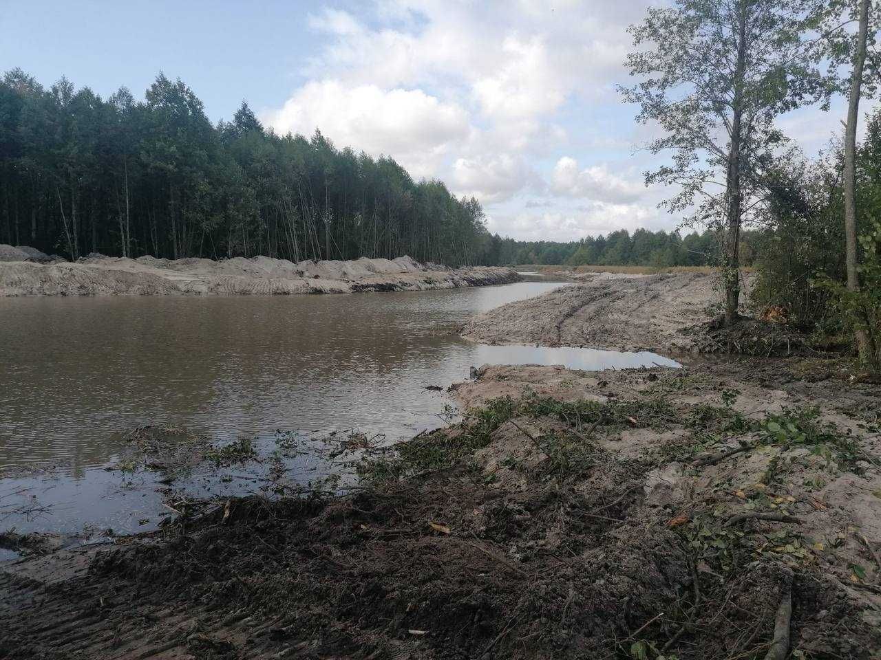 Послуги земснаряда (чистка озера,намивка озера)