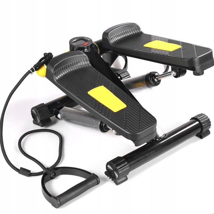 Stepper fitness do ćwiczeń z licznikiem kroków Steper treningowy 2w1