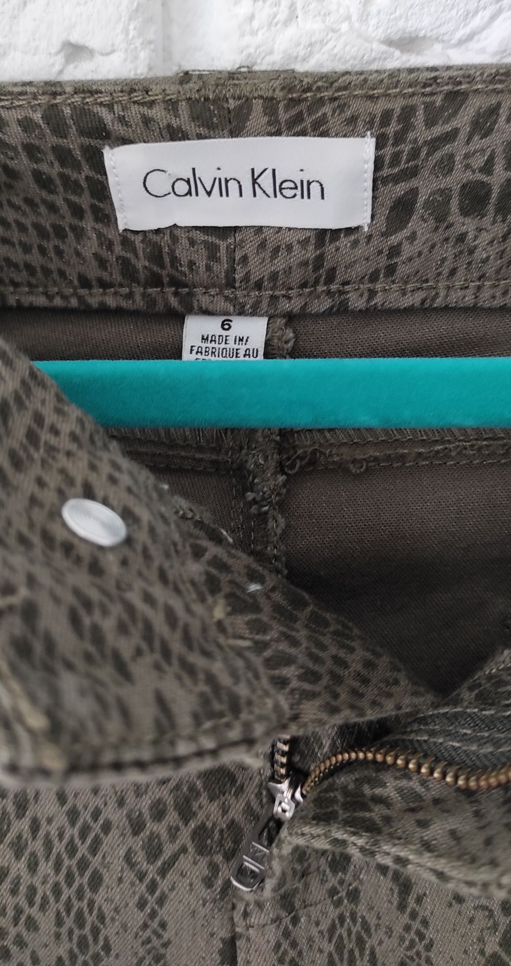 Calvin Klein jeansowe szorty khaki M/L