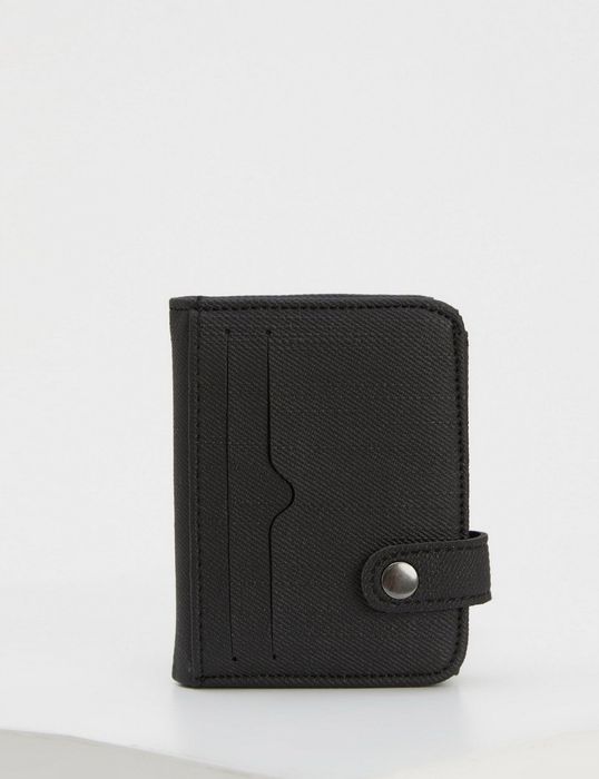 Гаманец Defacto чорний