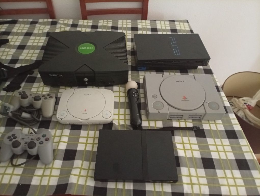Conjunto de consolas