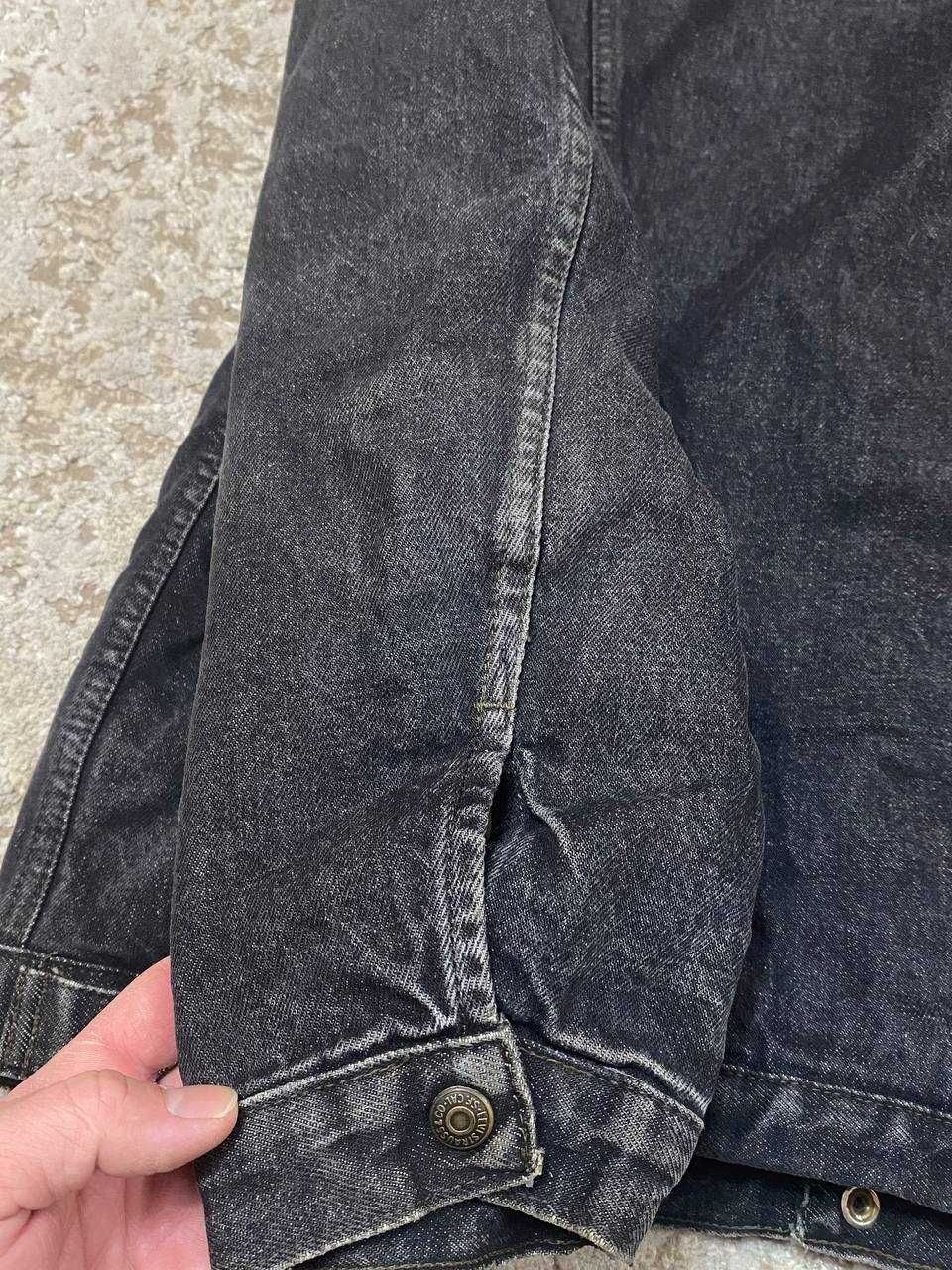 Винтажная зимняя куртка шерпа от levis