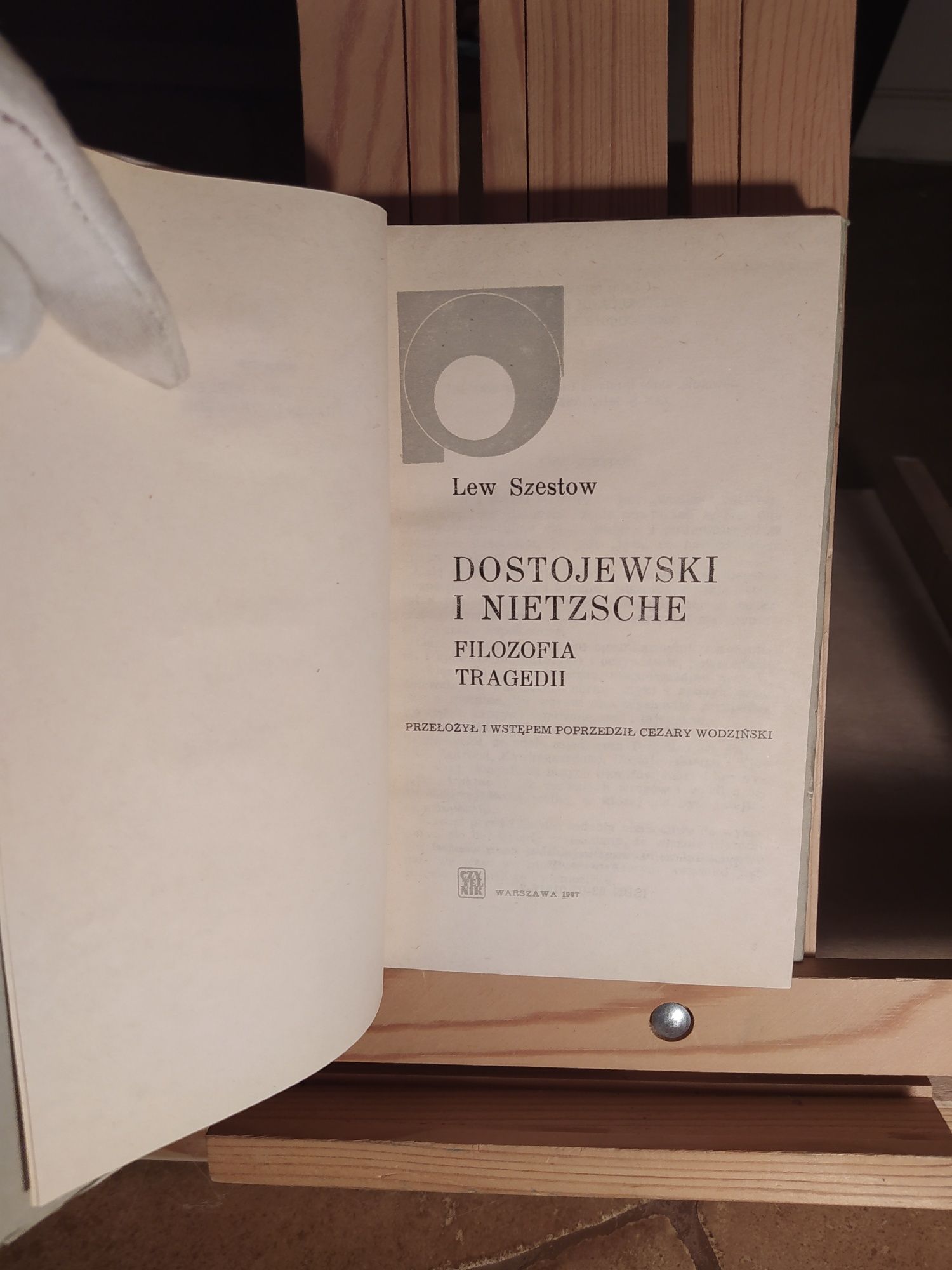 Filozofia tragedii Dostojewski i Nietzsche. Lew Szestow (I wydanie)