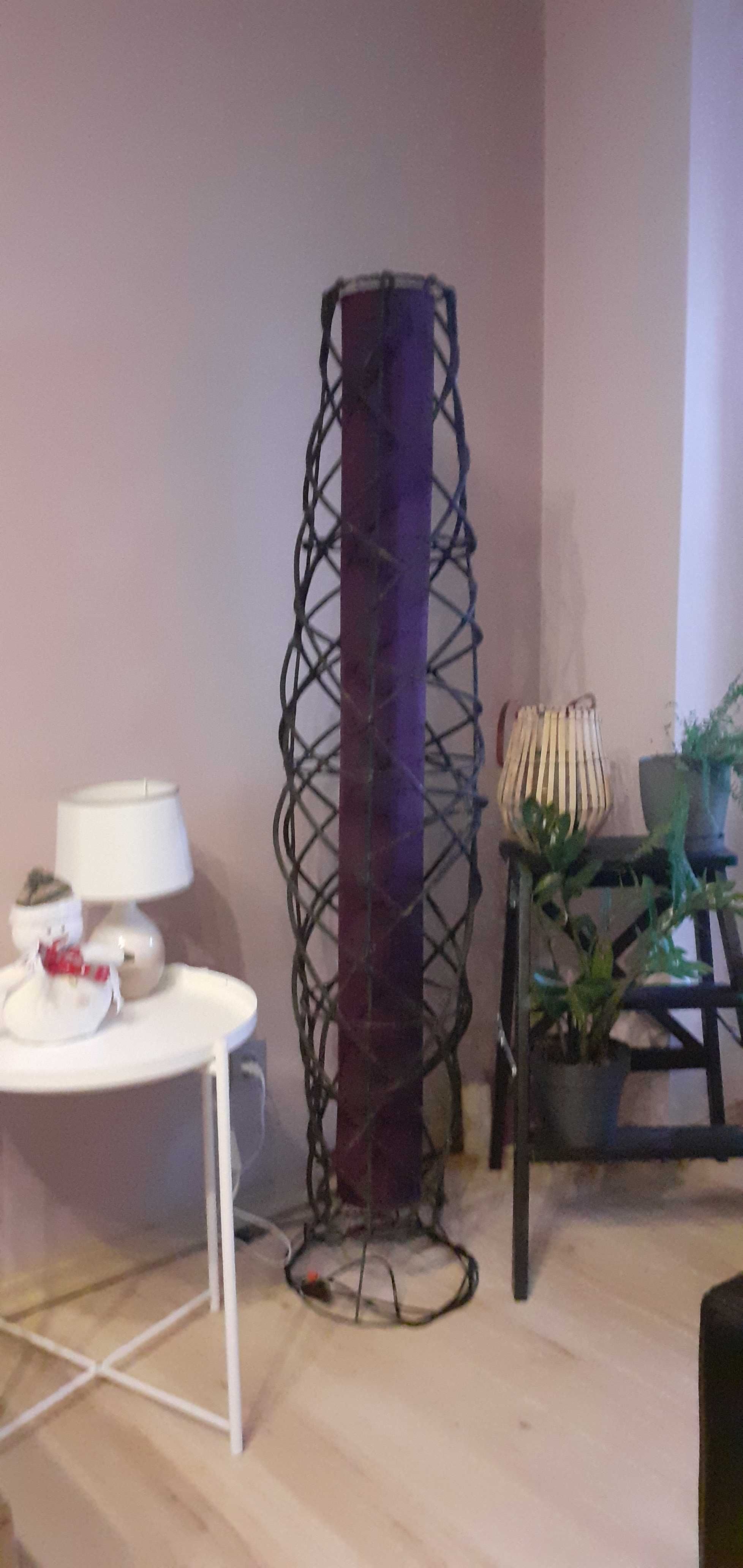 Lampa stojąca tuba, 150 cm, stan bdb