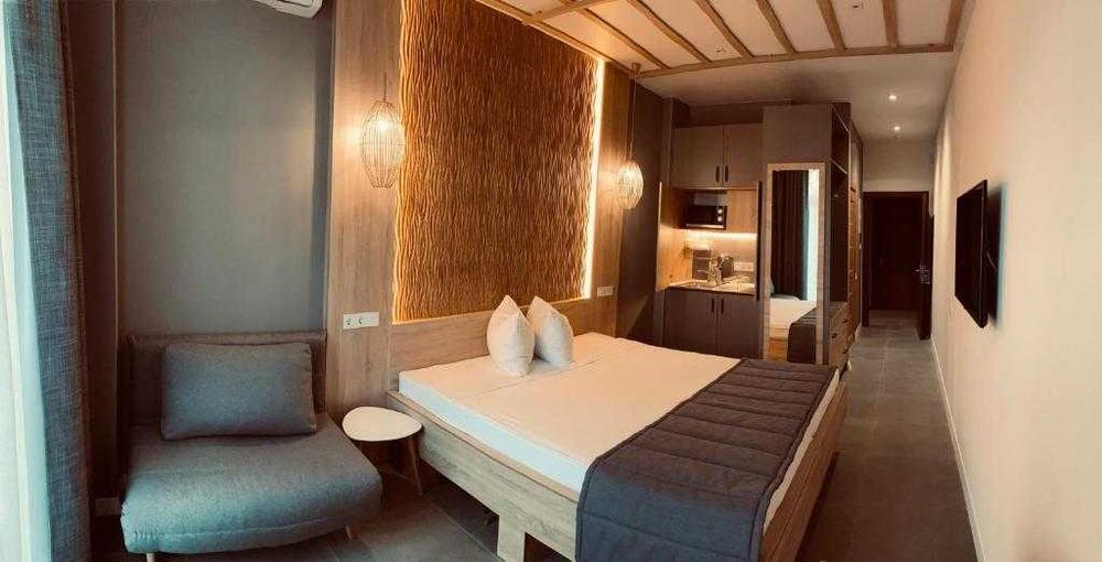 Апартаменты рядом с морем(Без %, Уборка, Ком.усл. включены, Генератор)