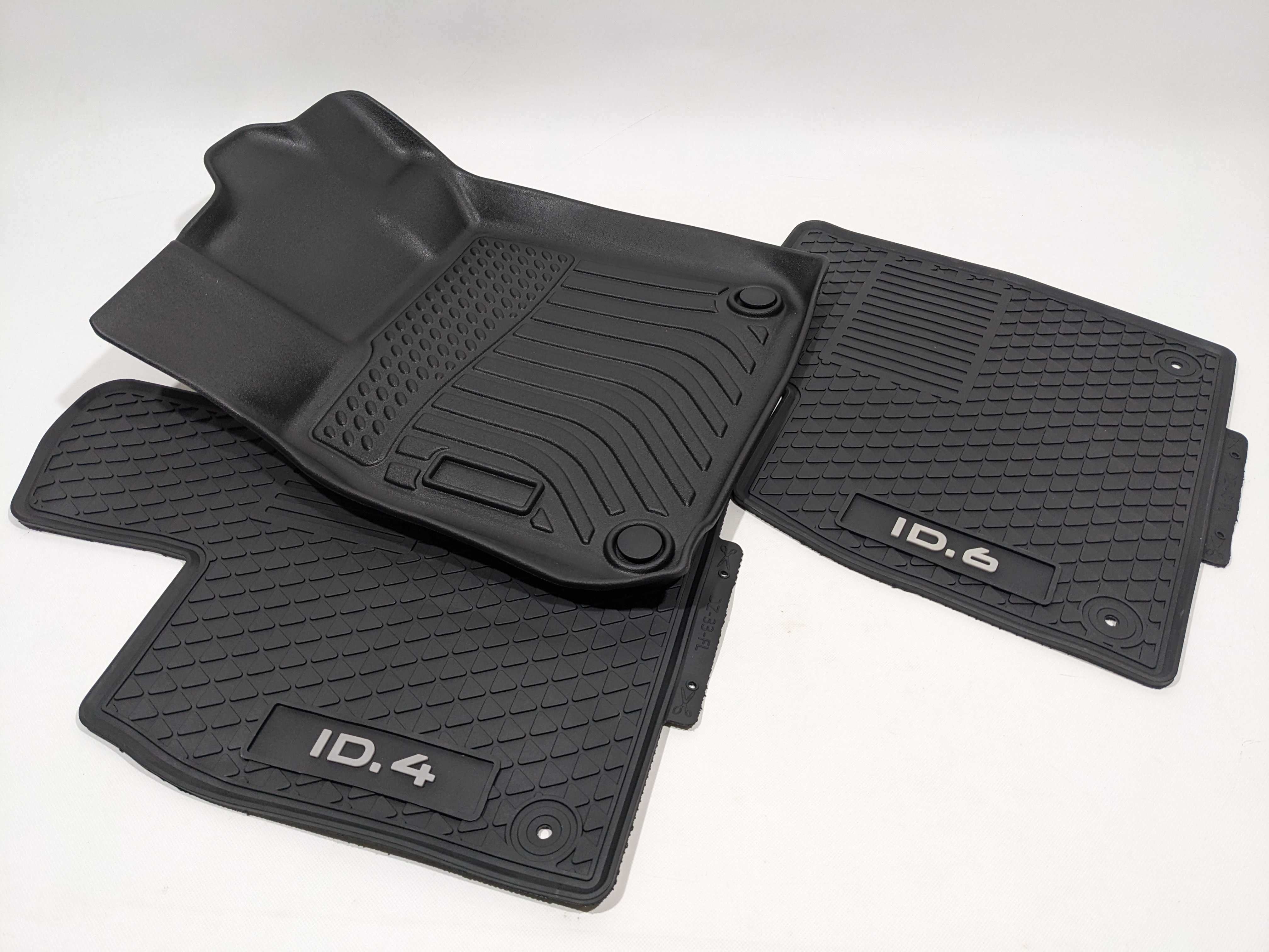 Гумові килимки в салон VW ID.4 UNYX ID.6 ФВ АйДі 4 6 коврики Айди 4 6
