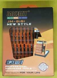 Набор качественных отвёрток Jakemy JM-8101