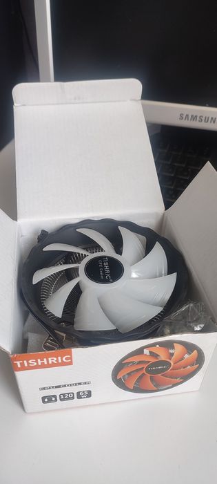 Кулер вентилятор AMD /Intel для процессора CPU cooler с подсветкой