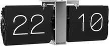 Karlsson Zegar Flip Clock No Case | KA5601BK , Czarny, 8,5 x 36 x 14cm