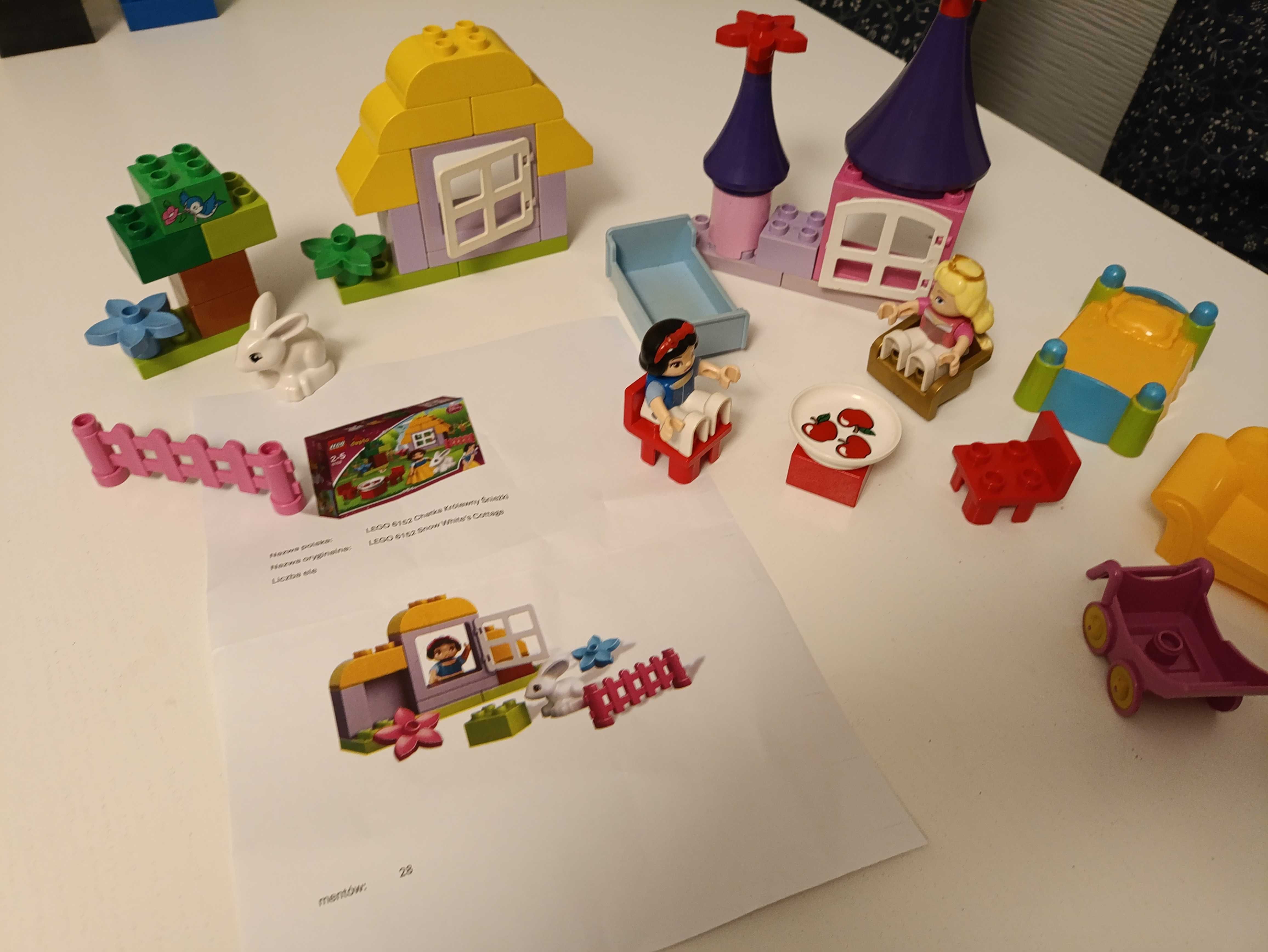 Lego Duplo 6152 Chatka Królewny Śnieżki
