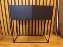 Donica metalowa loft kwietnik 90x60x60