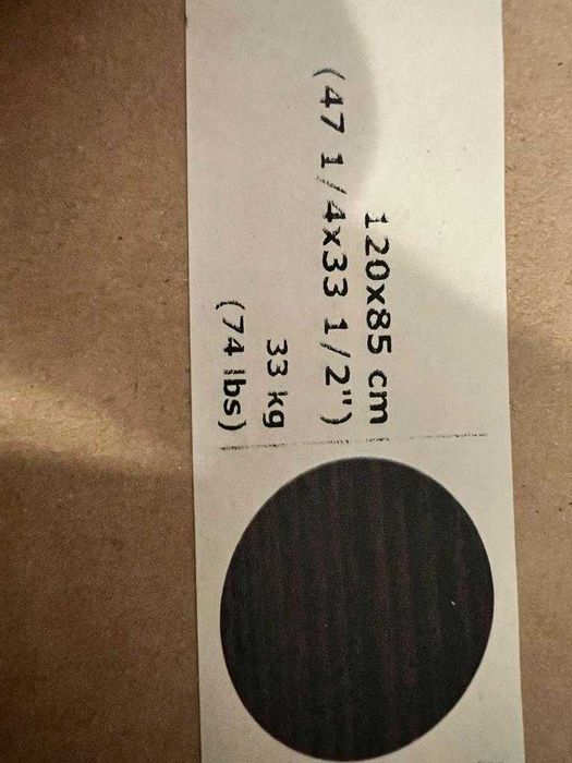 Estante NOVA com prateleiras em madeira Modelo BRUSALI/IKEA (na caixa)