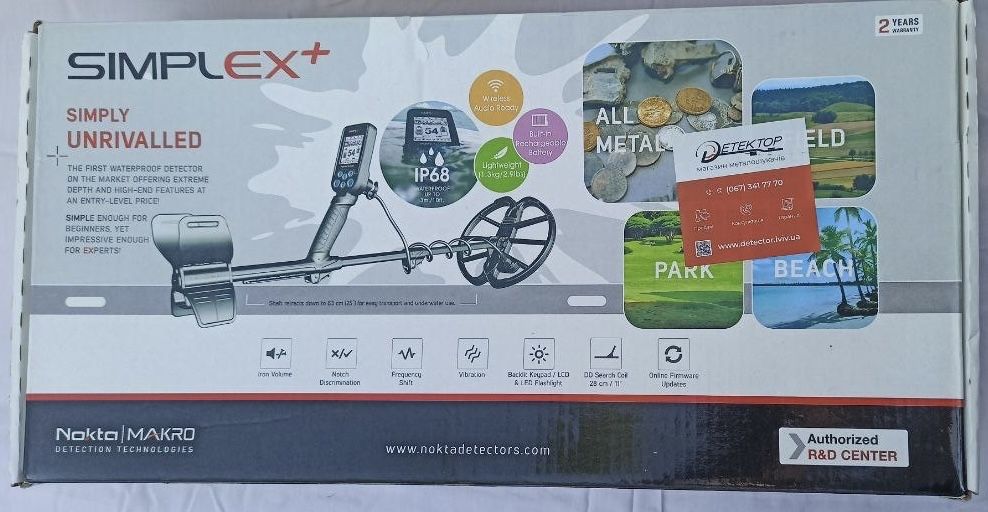 Металлоискатель Simplex+