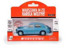 Samochód Warszawa M-20 Karol Wojtyła kolekcja PRL Daffi b-270