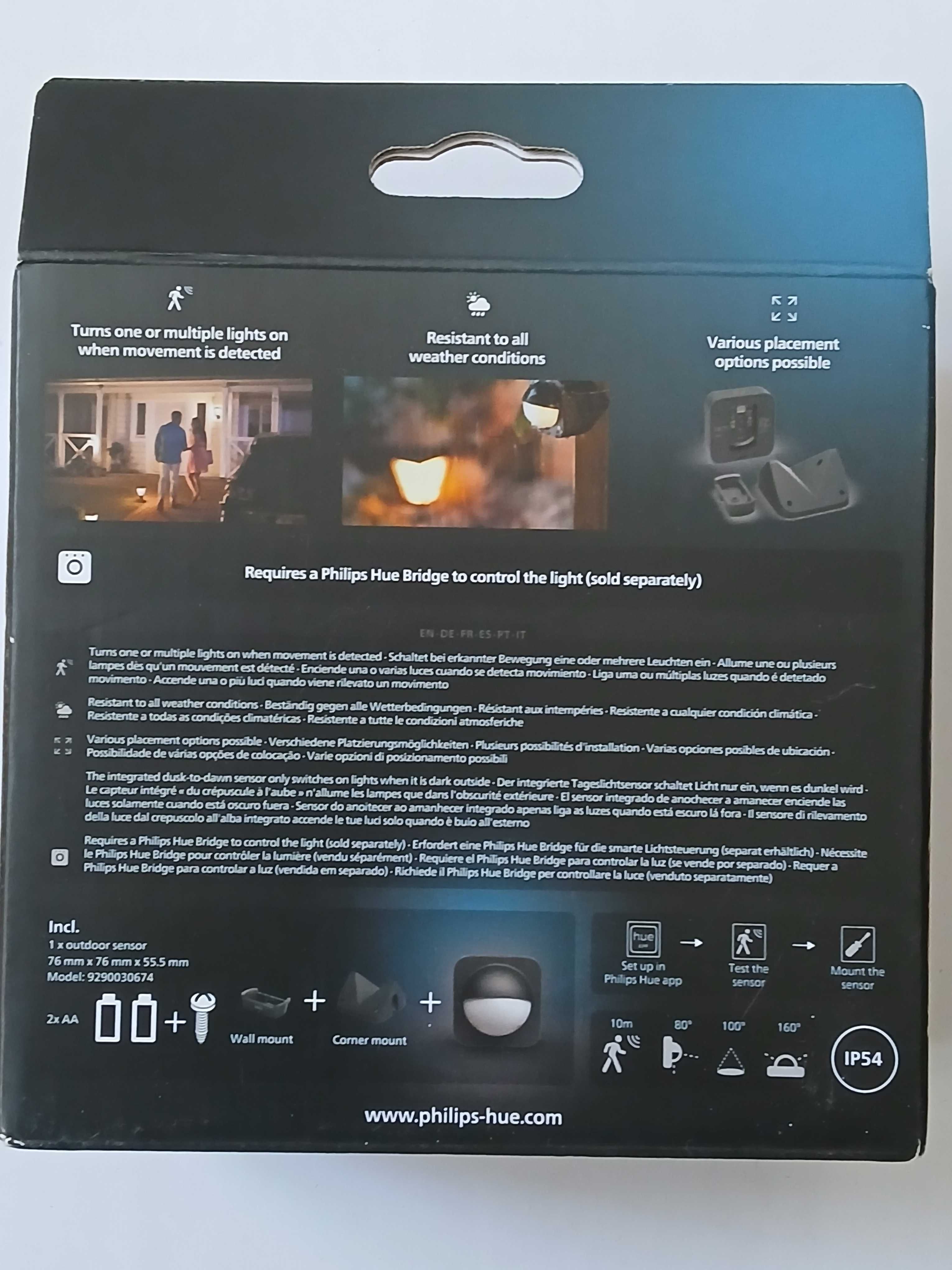 PHILIPS HUE Zewnętrzny czujnik ruchu*nowy*oryginalny