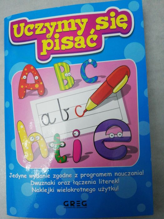 Książka do nauki pisania