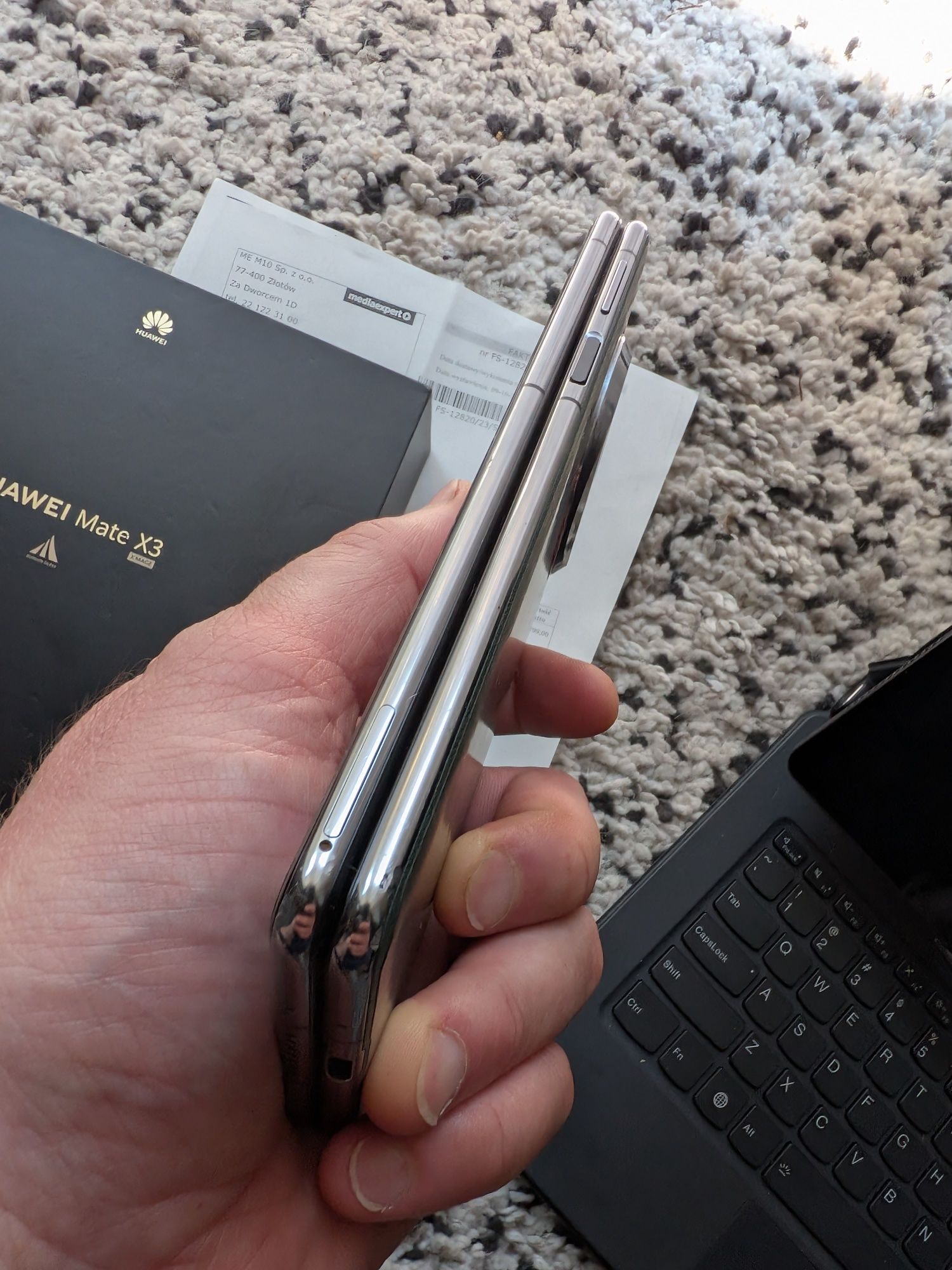 Huawei mate x3 używany na gwarancji