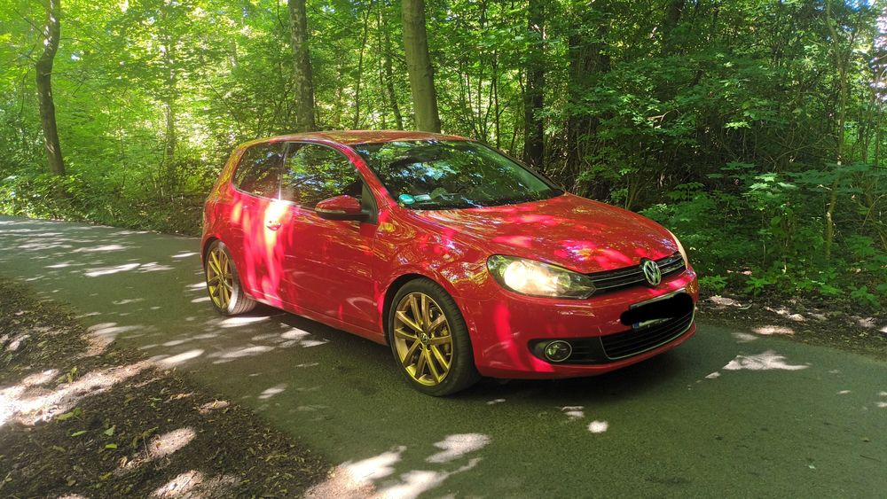 Zamiana•Golf 6•Śliczny•GrzaneFotele•KlimaSchowek•Alkantra•Alus 18"•itd