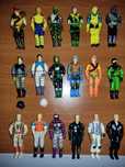 GI JOE - Lote de 18 figuras