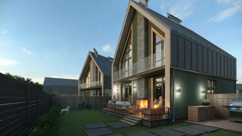 Котеджне містечко Свій Дім. 2-поверховий будинок