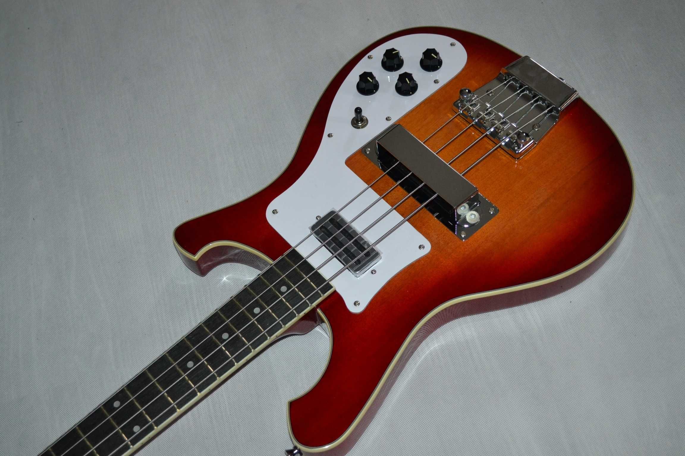 Harley Benton RB-414 CS RICKENBACKER bas nowy wyregulowany