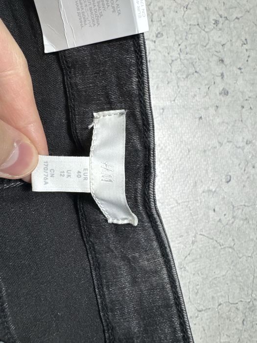 Новые Джинсы H&M Оригинал Идеал Черные XS-S Размер