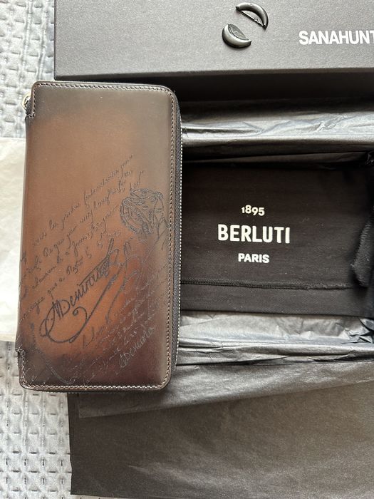 Клатч Berluti оригинал новый zilli