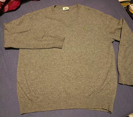 Sweter Lacoste r. L pure new wool