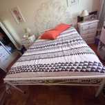 Cama de casal em ferro
