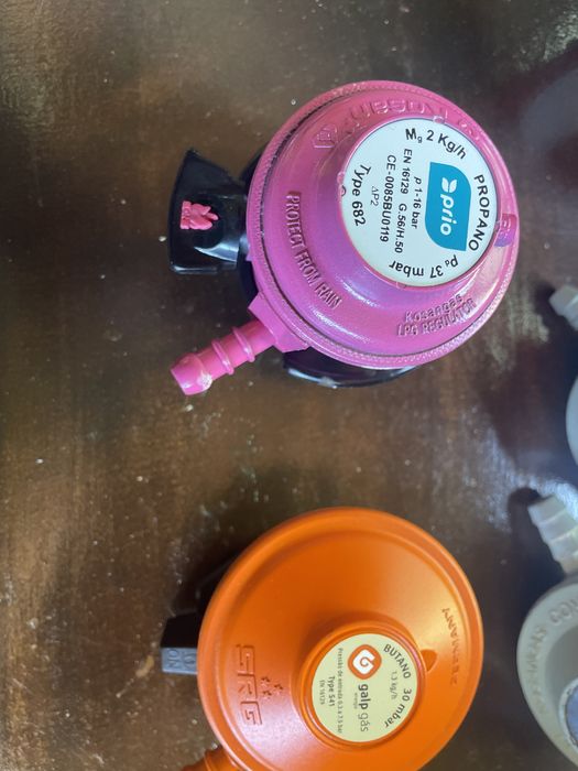 Redutores de gás novos e usados