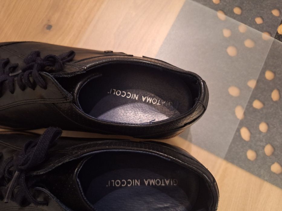 Bury męskie sneakersy skóra naturalna - rozmiar 44
