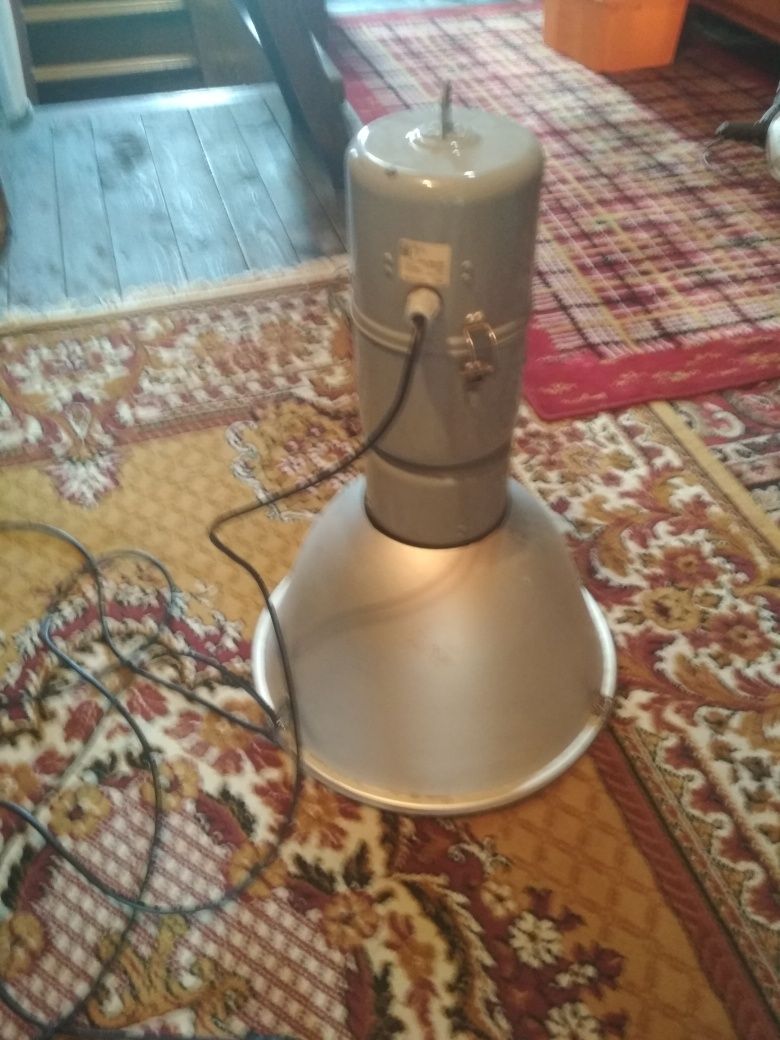Lampa wisząca PRL loft